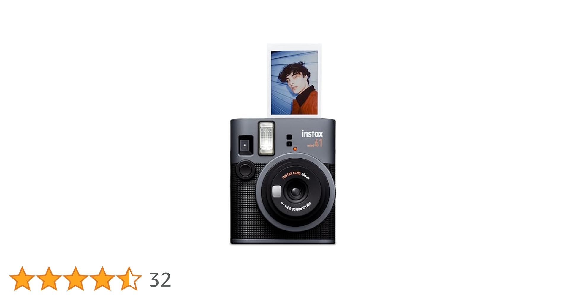 Amazon | Fujifilm Instax Mini 41インスタントフィルムカメラ